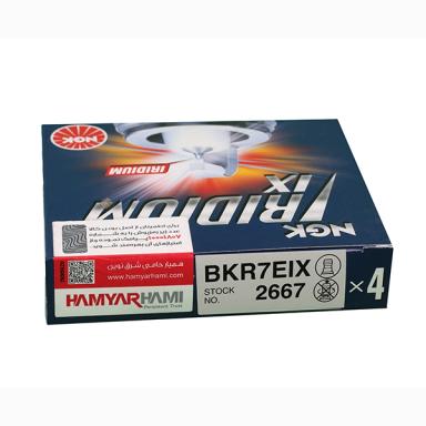 شمع ایریدیوم IX پایه کوتاه NGK کد حرارتی 7
