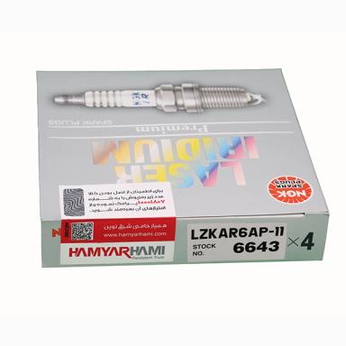 شمع (6643) ليزري پايه بلند پلاتينيوم فيلر 11 NGK (جعبه 4 عددي) NGK