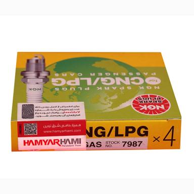 شمع دوگانه‌سوز پایه کوتاه NGK