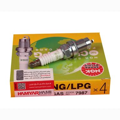 شمع دوگانه‌سوز پایه کوتاه NGK